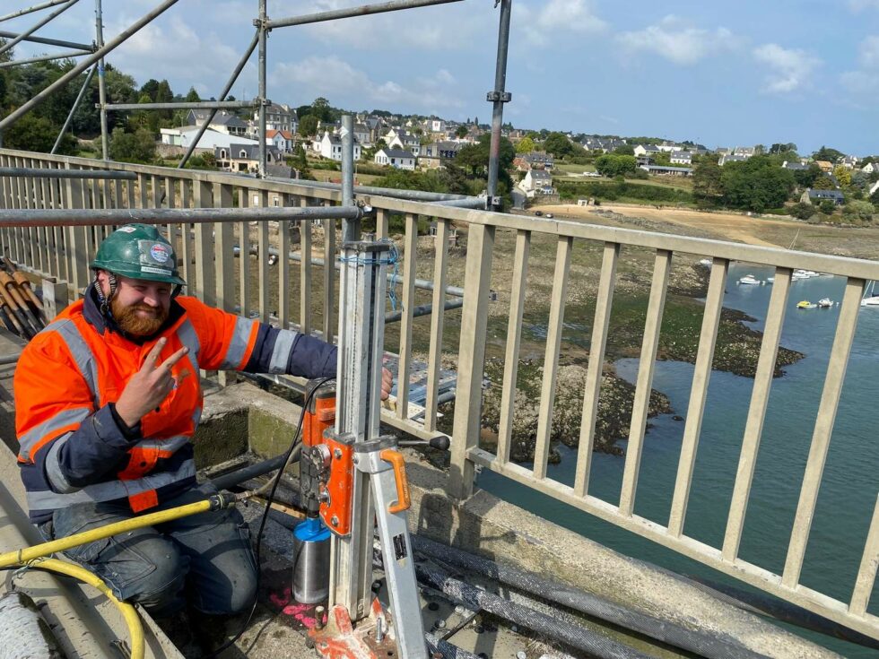 carottage demolition lavigne bretagne