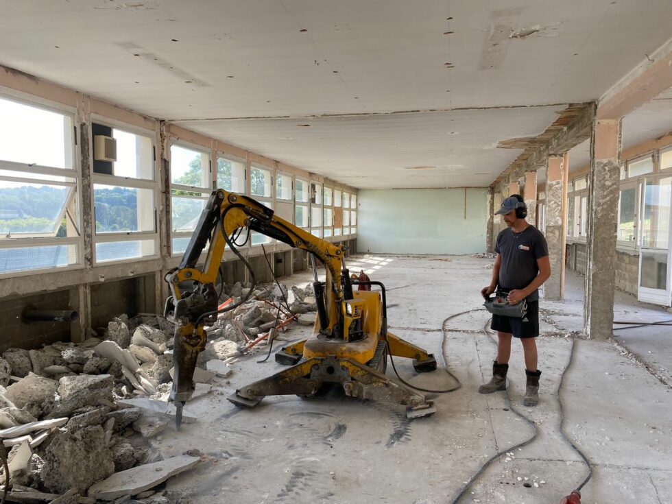 demolition interieur lavigne yffiniac