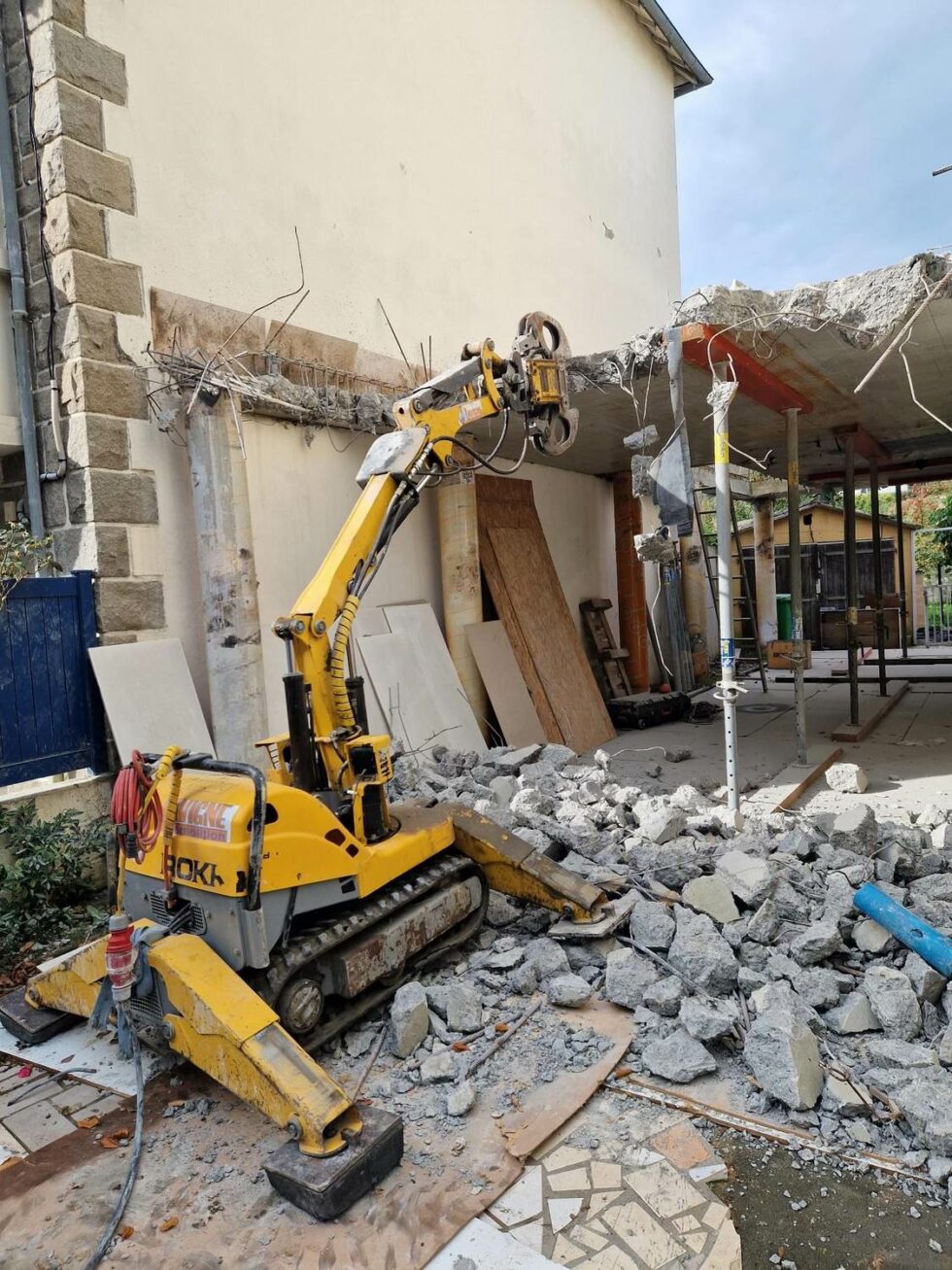 demolition batiment ligne bretagne