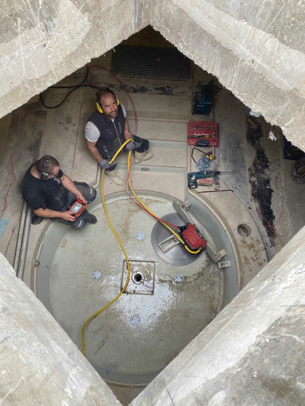 sciage dalle lavigne demolition